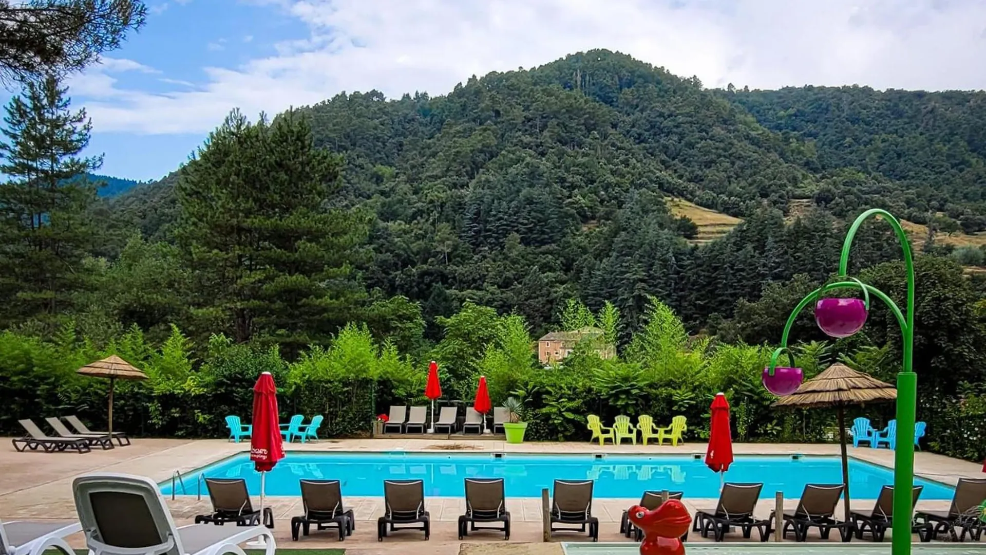 Domaine Residentiel De Plein Air Mas De Champel Otel Les Ollières-sur-Eyrieux 0*,  Fransa